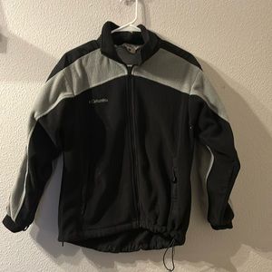 Columbia two tone zip up fleece size small
